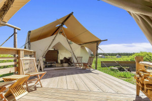 Under Canvas West Yellowstone | Glamping Cabins